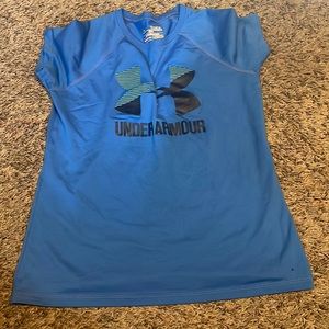 Blue under armor T-shirt